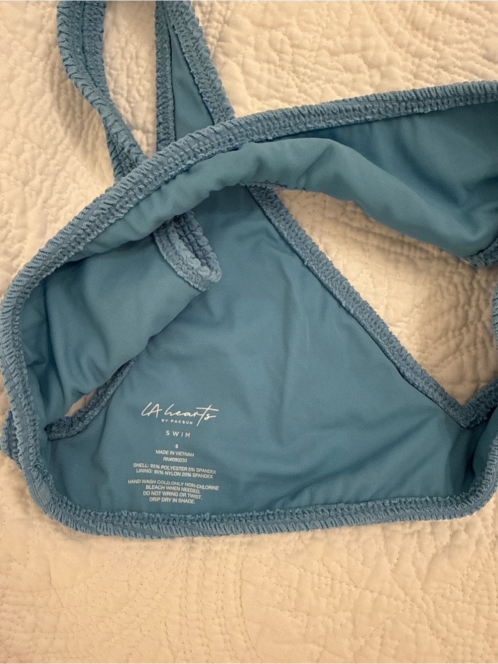 Blue PacSun Bikini Top - Picture 3 of 3